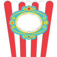 Circus 1st Birthday Paper Treat Bags 8 pack