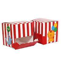Circus Time Treat Boxes 4 Pack