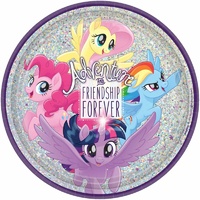 My Little Pony Friendhship Adventures Dinner Plates Round 8 Pack