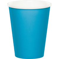 Turquoise Party Supplies - Turquoise Blue Cups 24 Pack