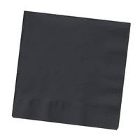 Black Velvet Lunch Napkins 20 Pack 