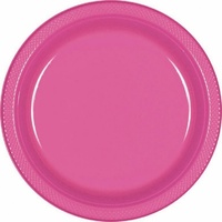 Bright Pink Party Supplies Bright Pink Lunch Plates 20 pack