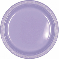 Lavender Purple Party Supplies - Lunch Plates 20 Pack