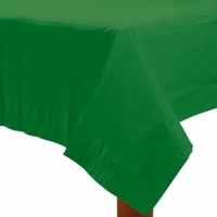 Festive Green Party Supplies Festive Green Tablecover Plastic Rectangle