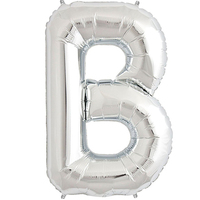 Silver Letter B 86cm