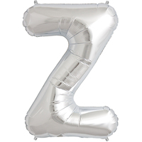 Silver Letter Z 86cm