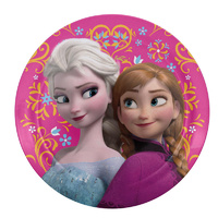 Frozen Souvenir Plate Plastic Dinner Plate