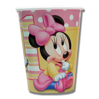 Minnie Mouse 1st Birthday Hot And Cold Cups