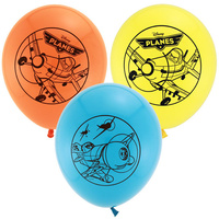 Disney Planes Round 1 Balloons [ Colour: Orange ]