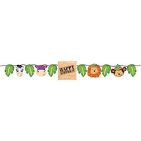 Safari Adventure Shaped Banner
