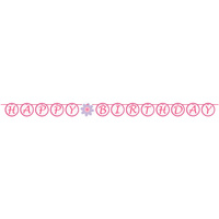 Ballerina Princess Happy Birthday Banner