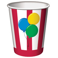Circus Time Paper Cups 8 Pack 