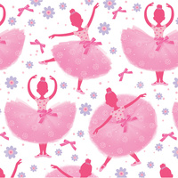 Ballerina Princess Beverage Napkins 16 Pack
