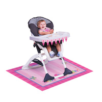1st Birthday Party Supplies - Fun at One Girl High Chair Kit
