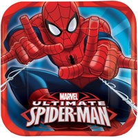 Spiderman Dinner Plates 8 Pack