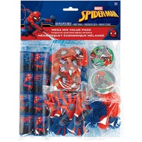 Spiderman Party Supplies Spiderman Mega Mix Value Pack 48 Piece