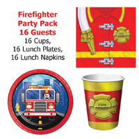 Firefighter Party Pack 16 Guests
