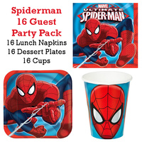 Spiderman Party Pack 16 Guests