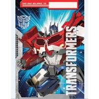 Transformers Party Supplies - Loot Bags 8 Pack