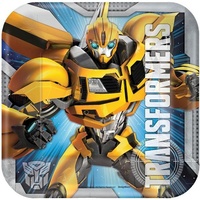 Transformers Party Supplies - Lunch Plates 8 pack