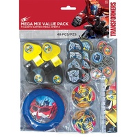 Transformers Party Supplies - Mega Favor Mix Value Pack