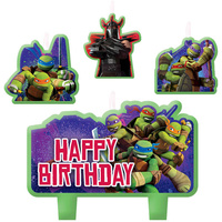 TMNT Birthday Candle Set