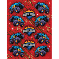 Monster Truck Stickers 4 Pack