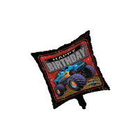 Monster Truck Happy Birthday Balloon