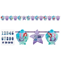 The Little Mermaid Jumbo Letter Banner Kit