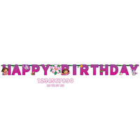 Dora Jumbo Letter Banner Kit