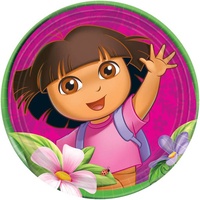 Dora the Explorer Dinner Plates 8 Pack
