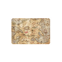 Jumbo Pirate Buried Treasure Map
