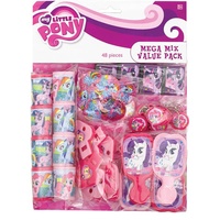 My Little Pony Party Supplies - Value Favour Pack 48 Pieces