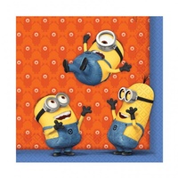 Despicable Me Minion Lunch Napkins 20 Pack