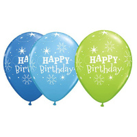 Happy Birthday Sparkle Balloons