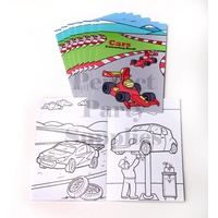 Cars Colouring Books 8 Pack