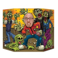 Halloween Zombie Photo Prop