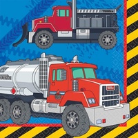 Construction Tonka Lunch Napkins 16 Pack