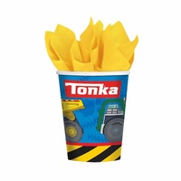 Construction Tonka Cups 8 Pack