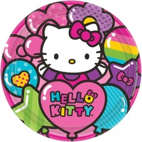 Hello Kitty Party Supplies - Dinner Plates 8 Pack