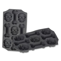 Halloween Skull & Bones Ice Mold