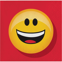 Show Your Emojions Emoji Beverage Napkins 16 Pack