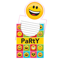 Show your Emojions Emoji Invites 8 Pack
