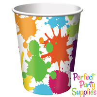 Art Paint Party Cups 8 Pack