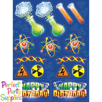 Mad Scientist Stickers 4 Sheets