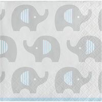 Elephant Boy Little Peanut Beverage Napkins 16 Pack