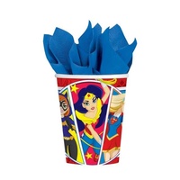 Super Hero Girls Cups 8 Pack