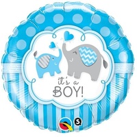 It's a Boy Elephant 46cm Balloon