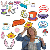 Alice in Wonderland Party Supplies - Photo Booth Props