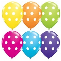 Polka Dot Spotted Balloon 28cm